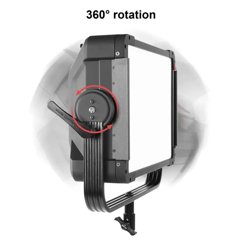 GVM Led Video Light 250W 300W Soft Light With 3 Power Supply Modes 2700K-7500K RGB Led Panel For Studio, Photography Lighting - Image 3