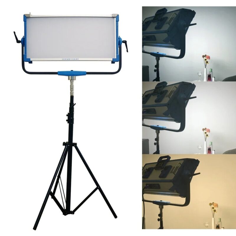 Yidoblo AI-3000C 300W DMX LED RGB Panel Light Broadcast Lamp Film Photography Studio Lighting With Wireless Bluetooth Control - Image 3