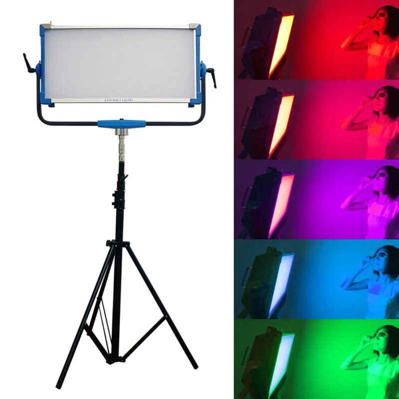 Yidoblo AI-3000C 300W DMX LED RGB Panel Light Broadcast Lamp Film Photography Studio Lighting With Wireless Bluetooth Control - Image 7